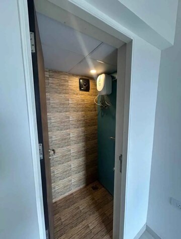Bathroom in 1 BHK Apartment at Lodha Crown Quality Homes, Majiwada – for Rent