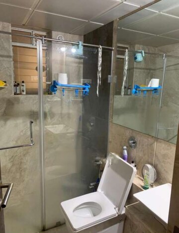 Bathroom in 2 BHK Apartment at Dosti Group Imperia, Manpada – for Rent