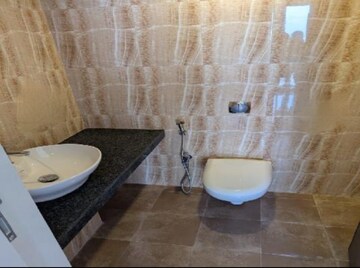 Bathroom in 2 BHK Apartment at Lodha Crown Quality Homes, Majiwada – for Rent