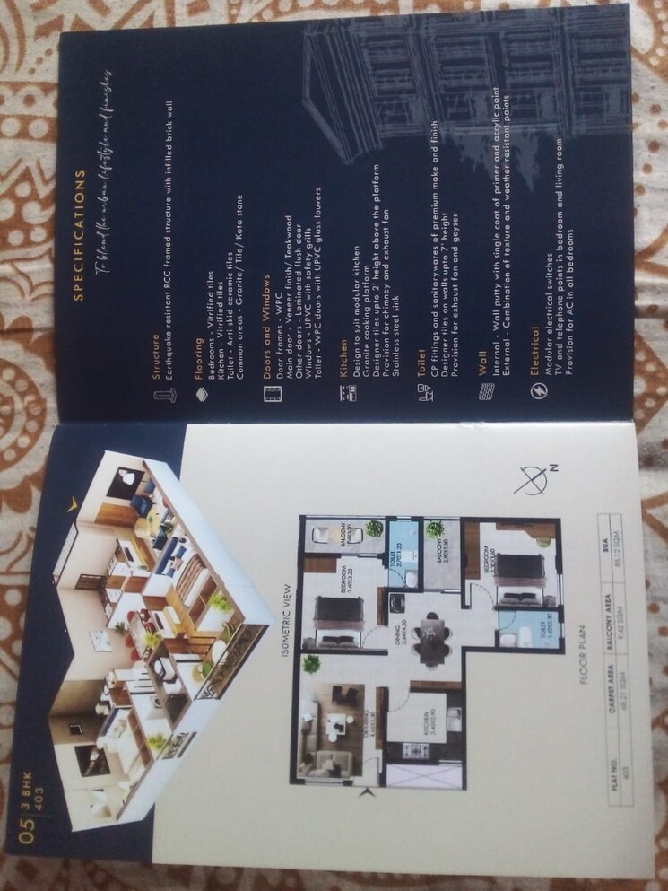 Master Plan, pahala 2 Bedroom 1304 Sq.Ft. Apartment In Pahala Bhubaneswar 8173840