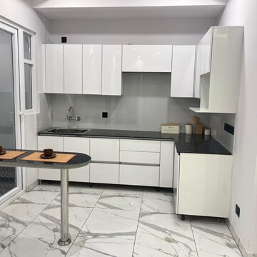 Kitchen in 3 BHK Apartment at Ajnara Fragrance, Raj Nagar Extension – for Sale