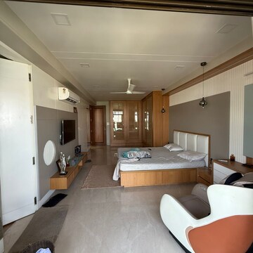 Living Room in 4 BHK Apartment at Pride Purple Park Titanium, Jagtap Dairy – for Rent