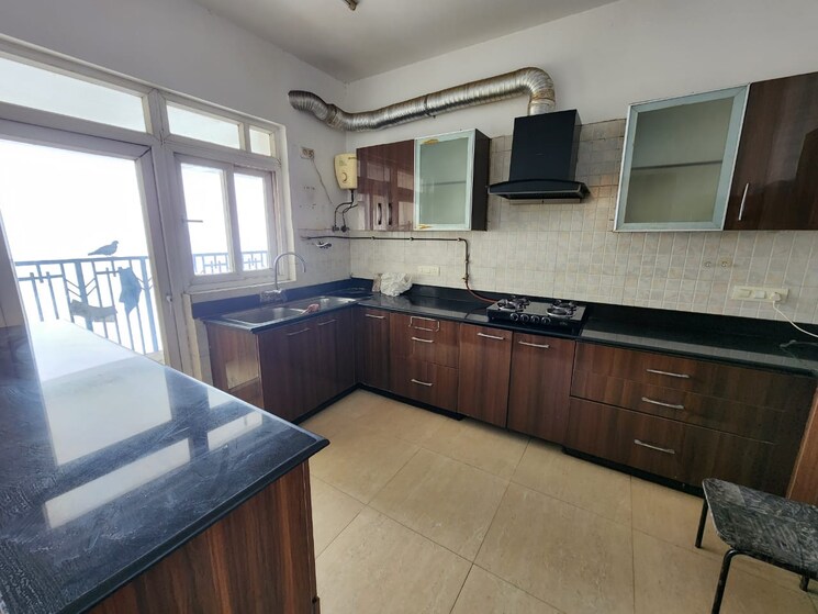 Kitchen, aba-ivy-county 3 Bedroom 1656 Sq.Ft. Apartment In Sector 75 Noida 8173917