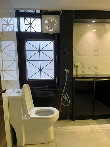 Bathroom in 3 BHK Apartment at Siddhi The Aristo, Shiprapath – for Rent