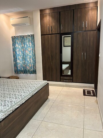 Bedroom in 3 BHK Apartment at Siddhi The Aristo, Shiprapath – for Rent