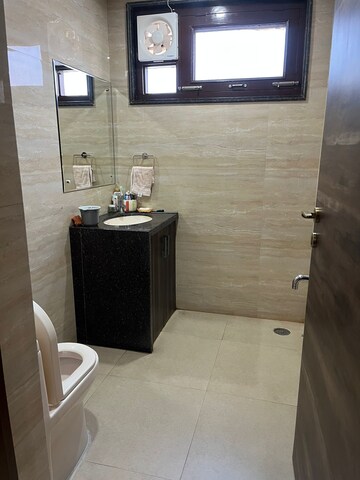 Bathroom in 3 BHK Apartment at Siddhi The Aristo, Shiprapath – for Rent