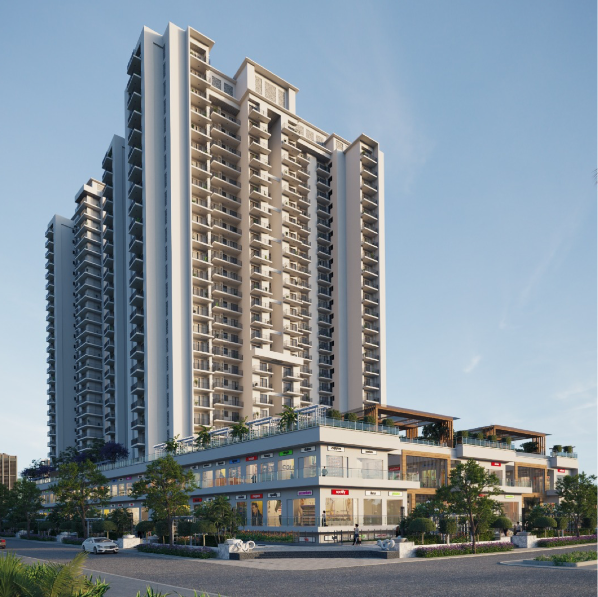 3.5 BHK + Extra Room Apartment For Sale in Ajnara Fragrance