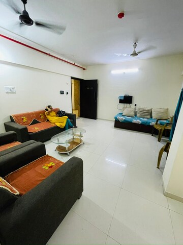 Living Room in 2 BHK Apartment at Karan Goldcoast, Bavdhan – for Rent