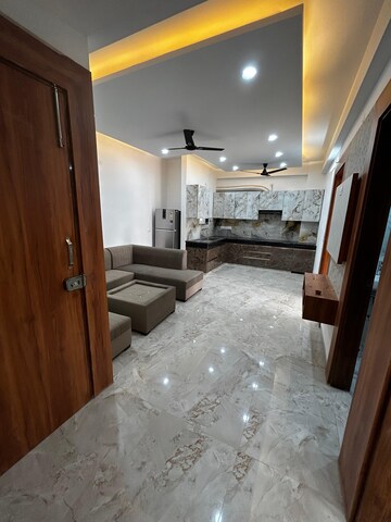 Kitchen in 2 BHK Builder Floor at Ansal Boom Plaza, Sushant Lok Iii – for Rent