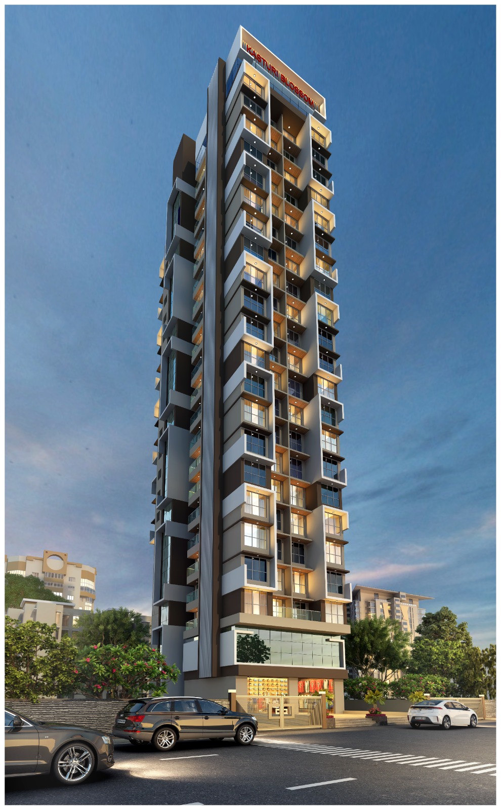 1 BHK + Extra Room 415 Sq.Ft. Apartment in Siddhivinayak Kasturi Blossom
