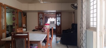 Living Room in 4 BHK Apartment at Bodakdev – for Rent