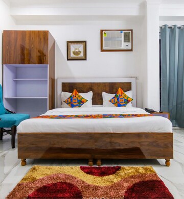 Bedroom in 4 BHK Builder Floor at Prashant Vihar – for Sale