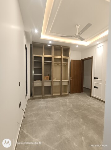 Staircase in 3 BHK Builder Floor at Shivalik Colony – for Sale