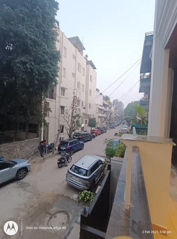 Balcony in 3 BHK Builder Floor at Shivalik Colony – for Sale