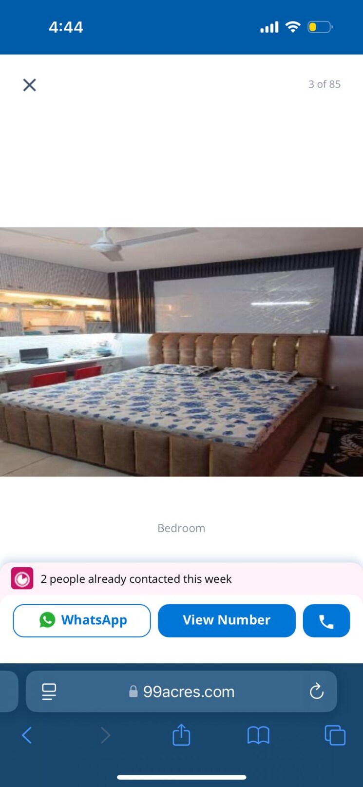 Bedroom, windlass-river-valley 2 Bedroom 1090 Sq.Ft. Apartment In Harrawala Dehradun 8174243