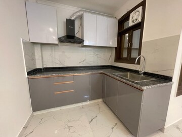 Kitchen in 2 BHK Builder Floor at Saket – for Rent