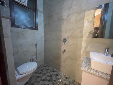 Bathroom in 2 BHK Builder Floor at Saket – for Rent