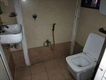 Bathroom in  Office Space at Kamdhenu 23 West, Kopar Khairane – for Rent