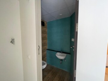 Bathroom in 1 BHK Apartment at Lodha Crown Quality Homes, Majiwada – for Rent
