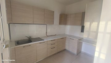 Kitchen in 2 BHK Apartment at Bhartiya Nikoo Homes, Thanisandra Main Road – for Rent