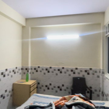 Bedroom in 1 BHK Builder Floor at New Ashok Nagar – for Rent