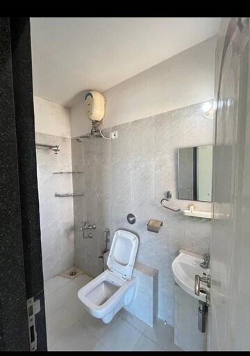 Bathroom in 2 BHK Apartment at Ashar Axis, Majiwada – for Sale