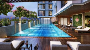 Swimming Pool in 2 BHK Apartment at Millennium Flora, New Panvel Sector 17 – for Sale