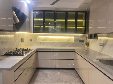 Kitchen in 3 BHK Apartment at Green Park Extension – for Rent