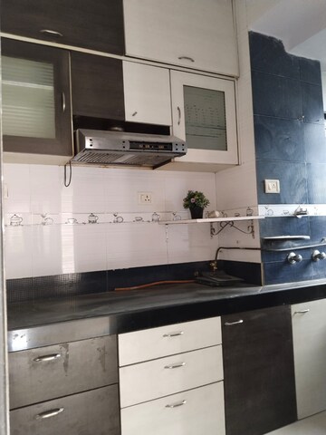 Kitchen in 2 BHK Apartment at Jalvaiyu Vihar, Kharghar – for Rent