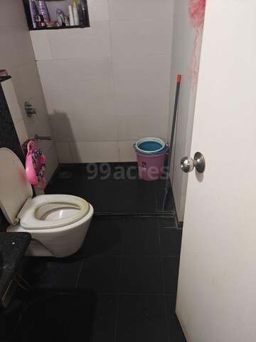 Bathroom in 2 BHK Apartment at Ganga Arcadia, Kharadi – for Rent