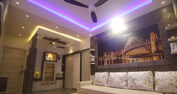 Living Room in 1 BHK Apartment at Lake Palace, Powai – for Rent