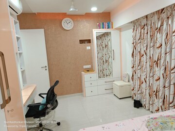 Master Bedroom in 4 BHK Apartment at Adani Group Western Heights, Andheri West – for Rent