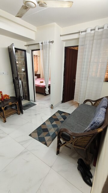 Living Room in 1.5 BHK Apartment at Sector 23 Dwarka – for Rent