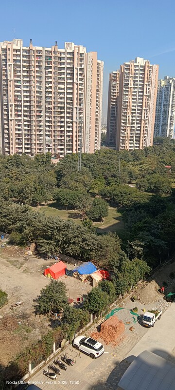 3 BHK Apartment – Exterior View View at Amrapali Zodiac, Sector 120 - for Rent