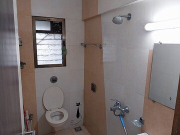 Bathroom in 2 BHK Apartment at Sunglow Chs, Powai – for Rent