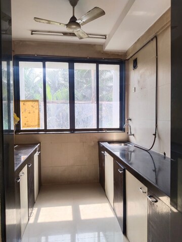 Kitchen in 2 BHK Apartment at Kesar Harmony, Kharghar – for Rent