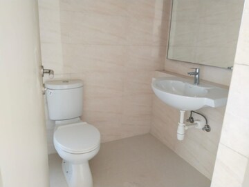 Bathroom in 3 BHK Apartment at Hiranandani Fortune City, New Panvel – for Rent