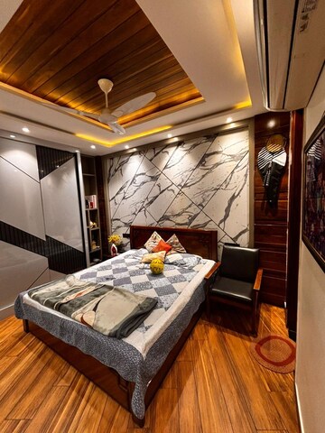 Bedroom in 3 BHK Builder Floor at Unitech Woodstock Floors, Sector 50 – for Sale