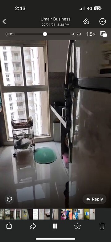 Bathroom in 1 BHK Apartment at Lodha Upper Thane Woodlands G H I, Anjur – for Rent