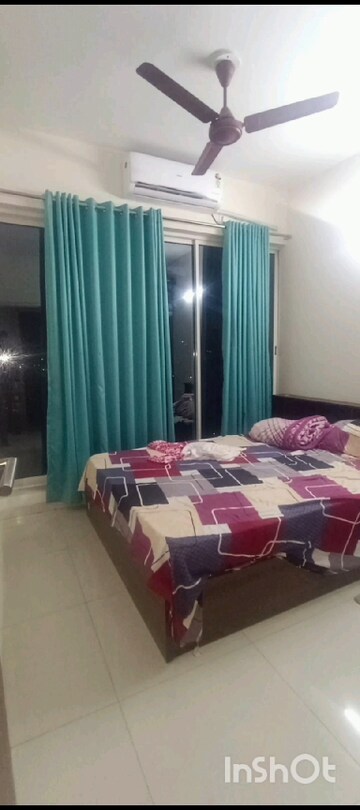 Bedroom in 2 BHK Apartment at L&T Seawoods Residences Phase 2, Seawoods – for Rent