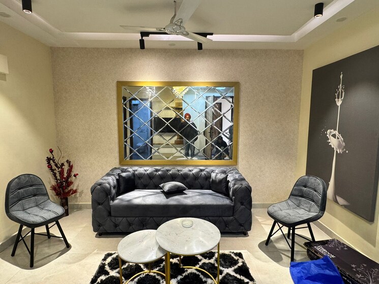 Living Room, bliss-orra 3 Bedroom 1900 Sq.Ft. Apartment In Ambala Highway Zirakpur 8174955