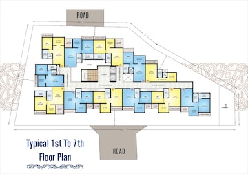 Floor Plan in 1.5 BHK Apartment at VM Residency Khopoli, Khopoli – for Sale