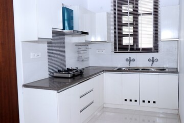 Kitchen in 3 BHK Apartment at Barnala Green Lotus Avenue, Ambala Highway – for Sale