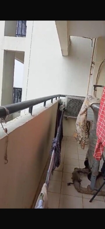 Balcony in 2 BHK Apartment at Gaurs Global Village, Sain Vihar – for Rent