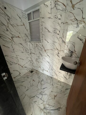 Bathroom in 1 BHK Apartment at Satyam Shivam Phase 2, Kharadi – for Rent