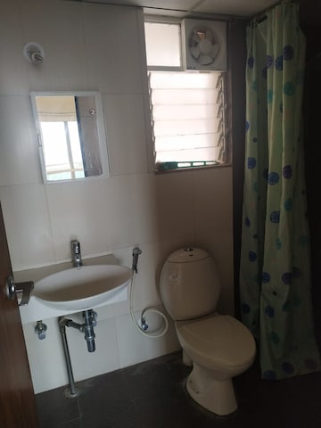 Bathroom in 2 BHK Apartment at Megapolis Sangria Towers, Hinjewadi – for Rent