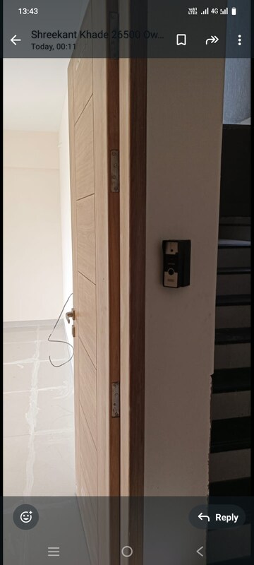 Bathroom in 2 BHK Apartment at Rohit Aloha, Wakad – for Rent