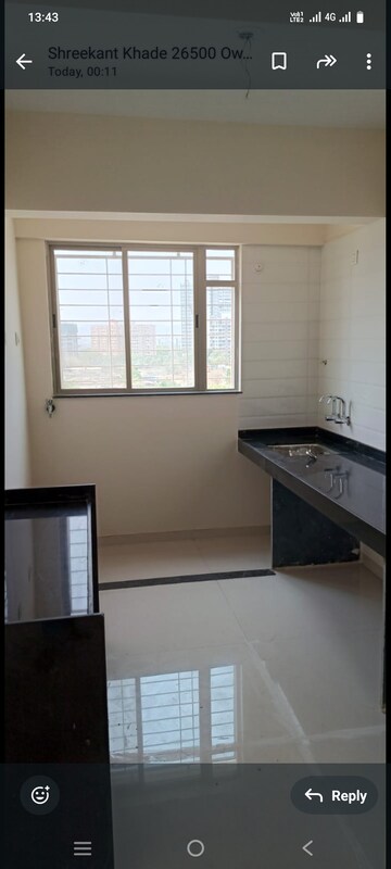 Kitchen in 2 BHK Apartment at Rohit Aloha, Wakad – for Rent