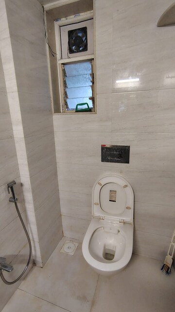 Bathroom in 3 BHK Apartment at Adhiraj Gardens, Kharghar – for Rent