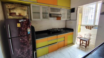Kitchen in 3 BHK Apartment at Adhiraj Gardens, Kharghar – for Rent